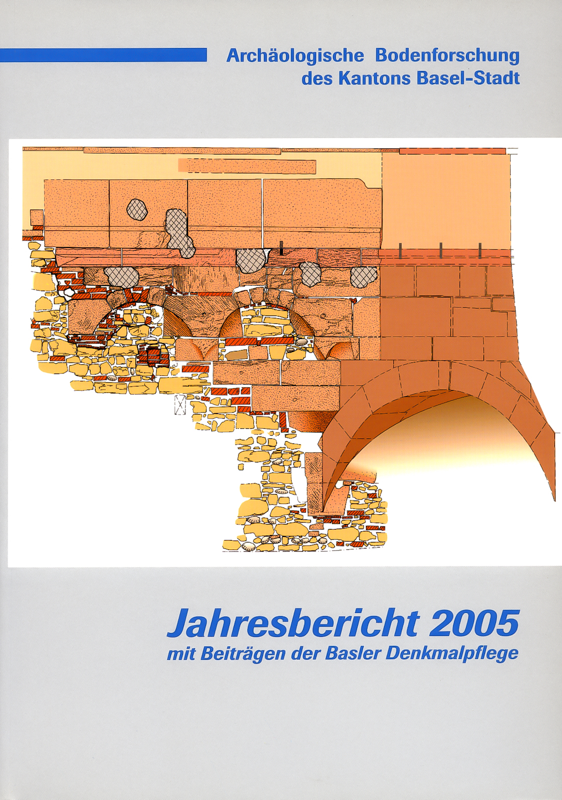 Vorderseite des Jahresberichtes 2005